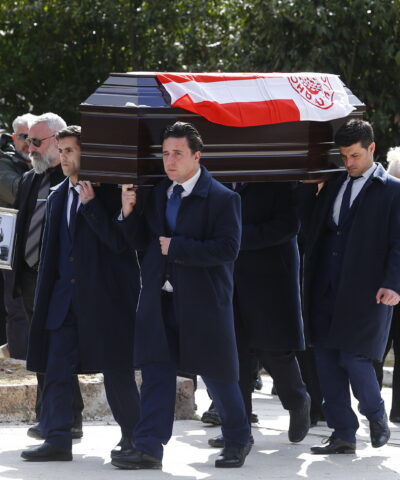 Το φέρετρο του Σωτήρη Γκαβέζου