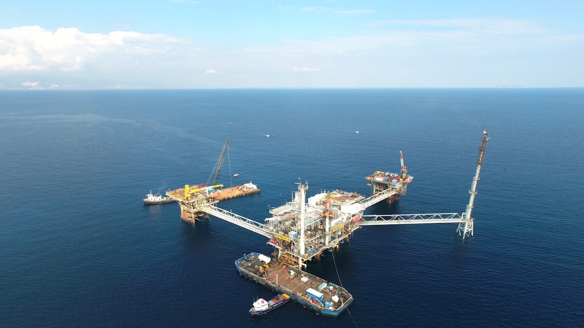 Εγκαταστάσεις της Energean στον Πρίνο