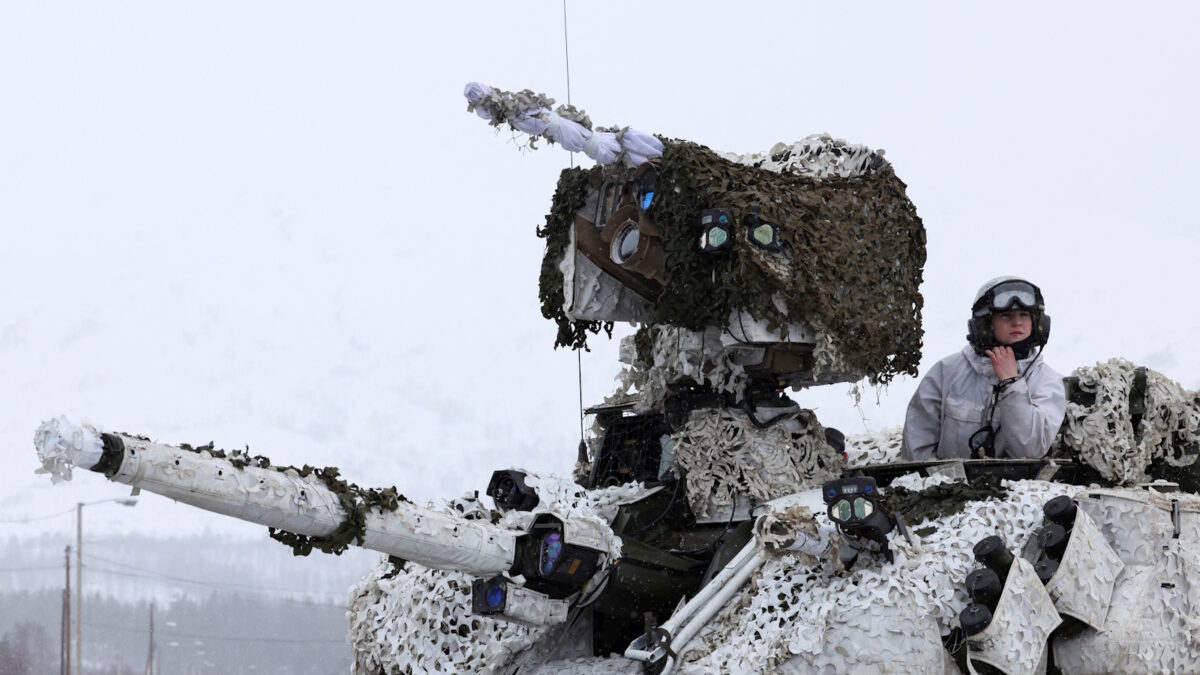 Νορβηγός στρατιώτης σε άσκηση του NATO