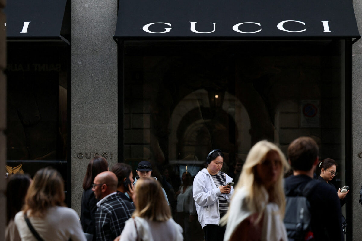 Κατάστημα της Gucci στο Μιλάνο