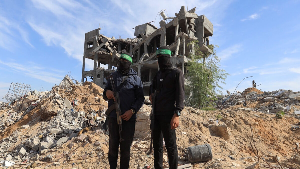 Μαχητές της Χαμάς στη Γάζα