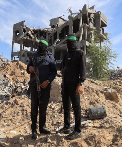 Μαχητές της Χαμάς στη Γάζα