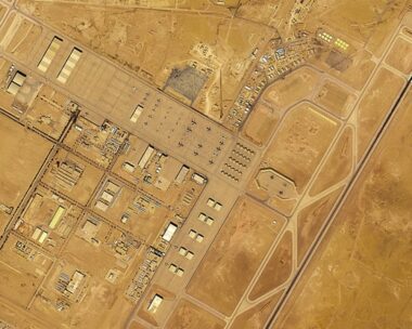 Δορυφορική εικόνα δείχνει αεροσκάφη στην αεροπορική βάση Prince Sultan