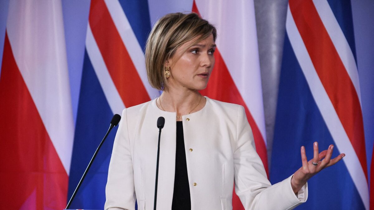 Iceland's Prime Minister Kristrun Frostadottir