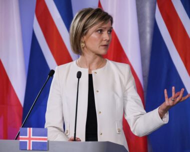 Iceland's Prime Minister Kristrun Frostadottir
