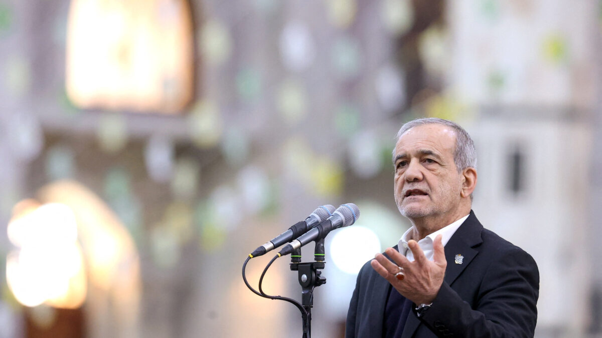 Ο πρόεδρος του Ιράν Μασούντ Πεζεσκιάν