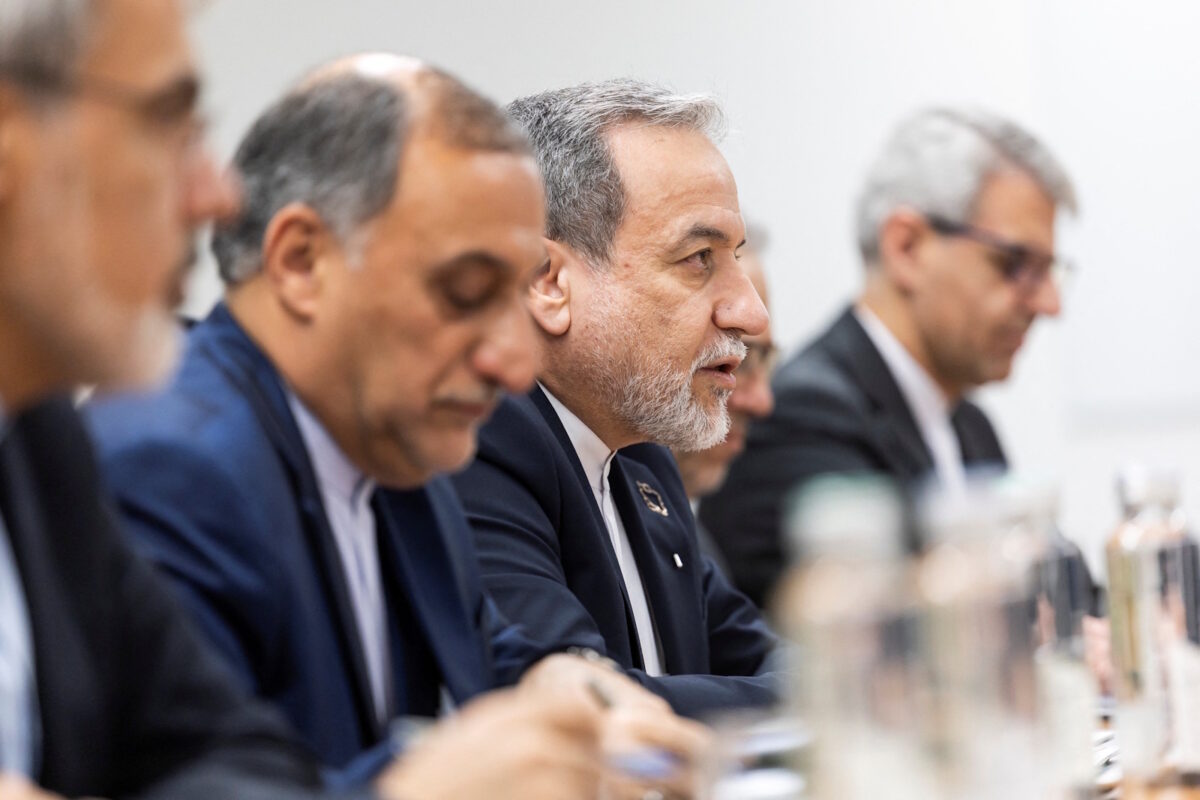 Ο Ιρανός υπουργός Εξωτερικών Αμπάς Αραγτσί