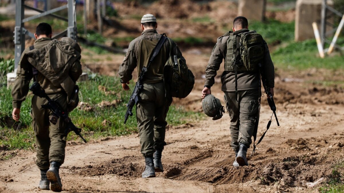 Ισραηλινοί στρατιώτης στη Γάζα