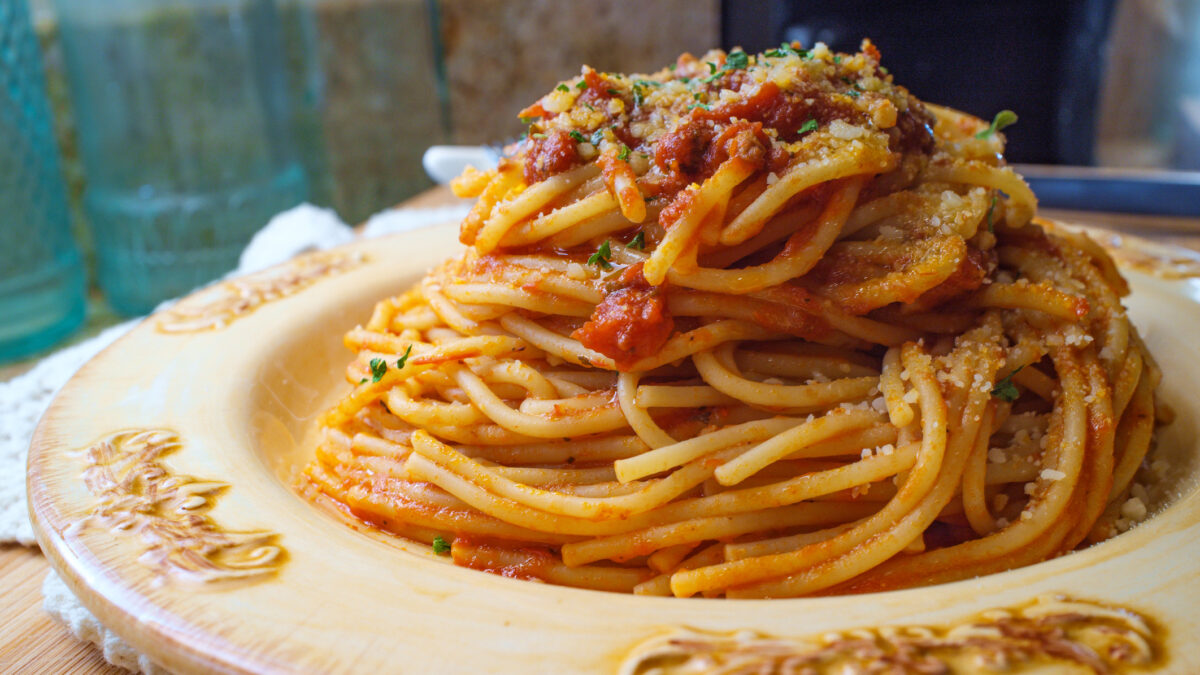 Spaghetti alla Carrettiera