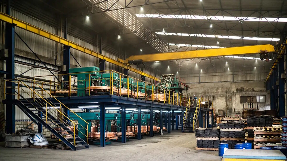 General view of an industry