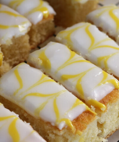 Κέικ λεμονιού με γλάσο