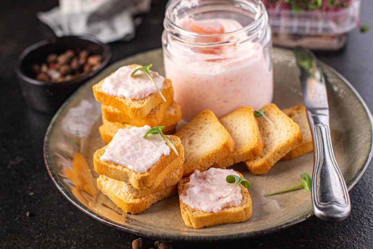 Ταραμοσαλάτα με γλυκοπατάτα