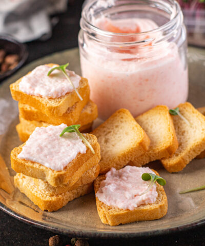 Ταραμοσαλάτα με γλυκοπατάτα