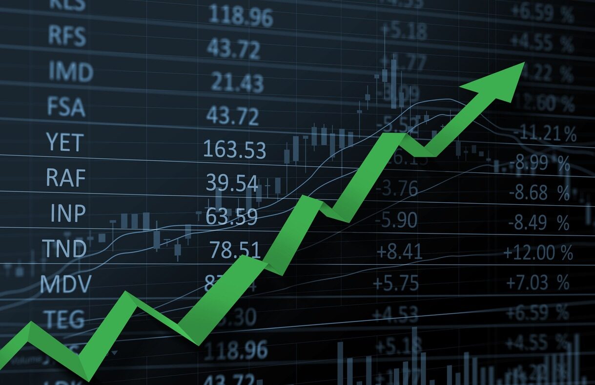 The growth of stock market quotes