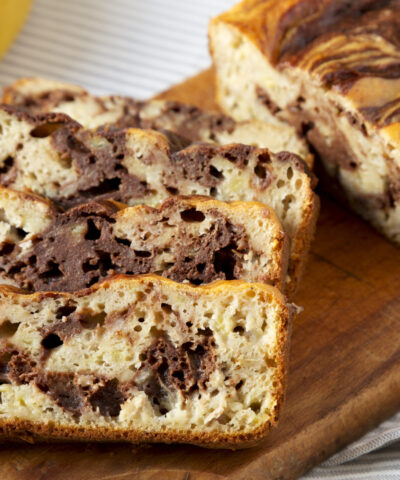 Banana bread με σοκολάτα