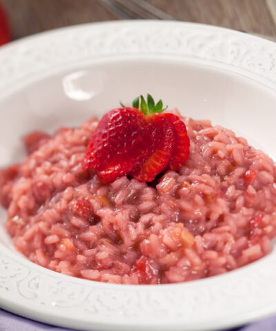 Ριζότο με φράουλες