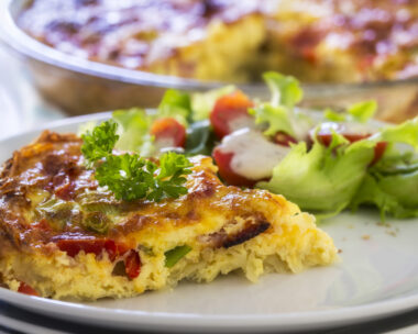 Πατατόπιτα με πιπεριές