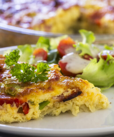 Πατατόπιτα με πιπεριές