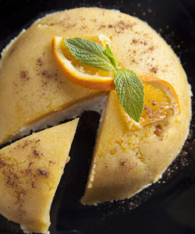 Χαλβάς με πορτοκάλι