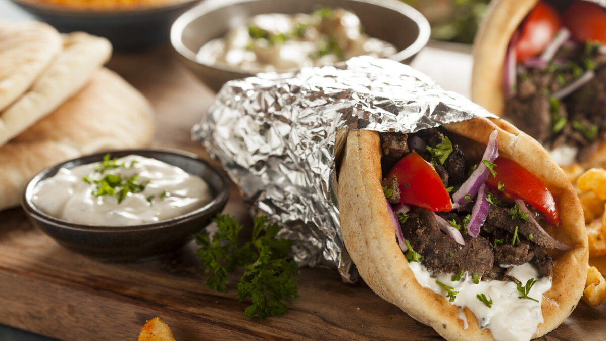 Σπιτικό doner kebab