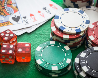 Playing cards, Casino chips