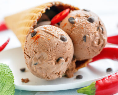 Παγωτό σοκολάτα - τσίλι