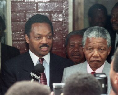 Ο Τζέσε Τζάκσον με τον Νέλσον Μαντέλα