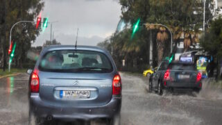 Κακοκαιρία στα νότια προάστια