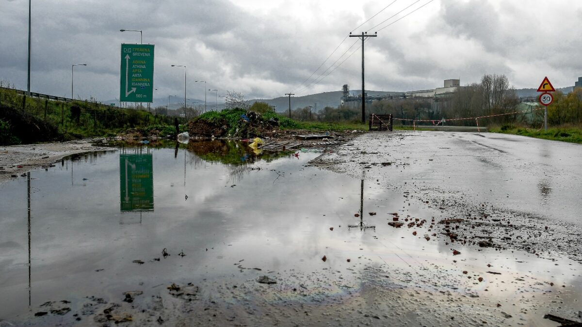 Πλημμύρες από τις έντονες βροχοπτώσεις στην Ήπειρο
