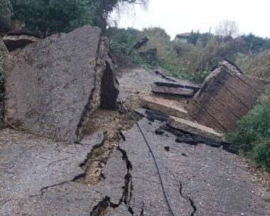 Σοβαρές ζημιές στους δρόμους της Ηπείρου από την κακοκαιρία