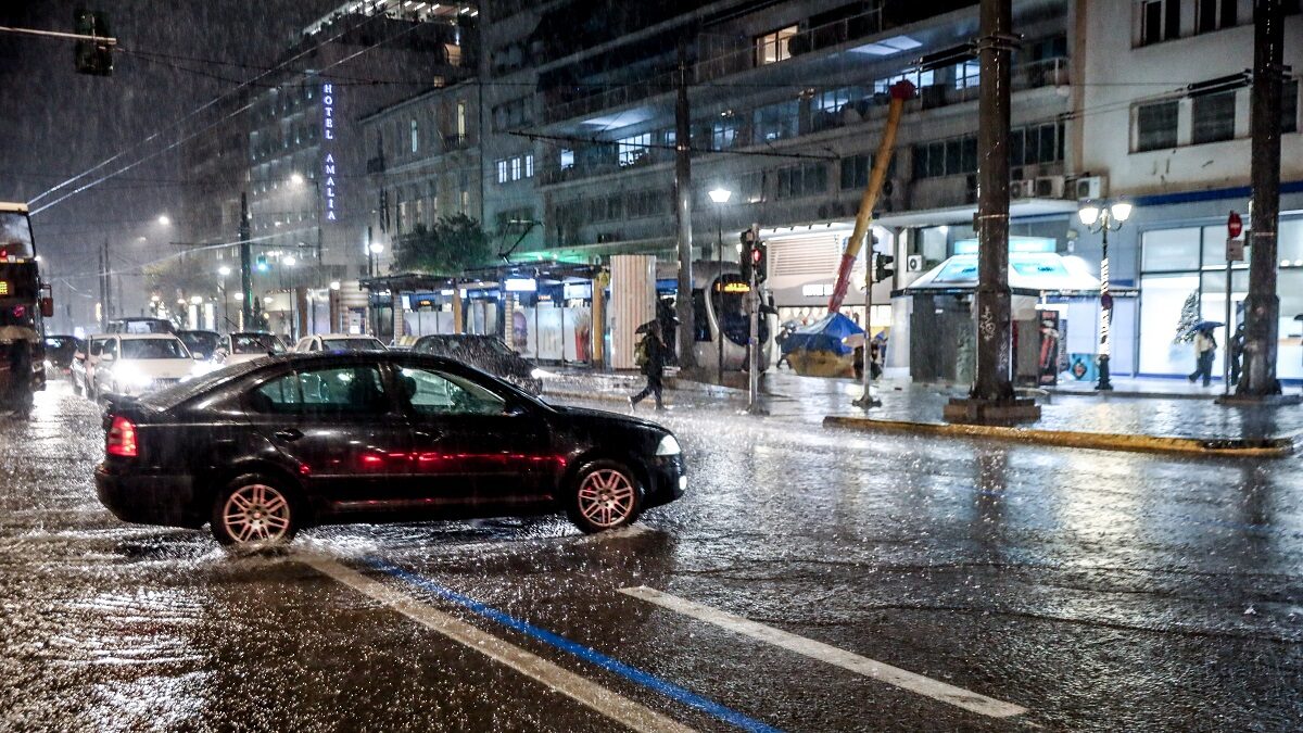 Βροχή στην Αθήνα