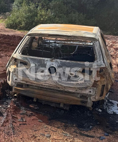 καμμένο αυτοκίνητο