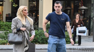 H Κατερίνα Καινούργιου και ο Παναγιώτης Κουτσουμπής