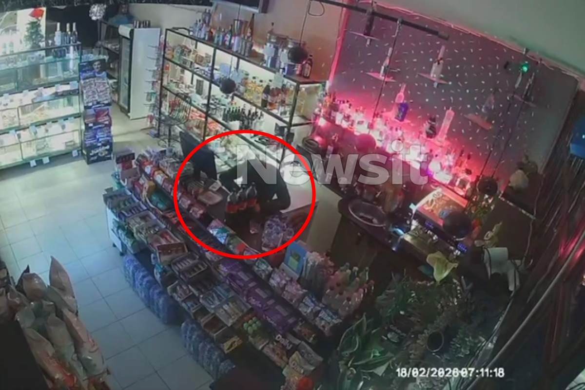 Θεσσαλονίκη: Νέα βίντεο – ντοκουμέντα με τους διαρρήκτες της κάβας, οι οποίοι νωρίτερα είχαν εισβάλει σε καφετέρια