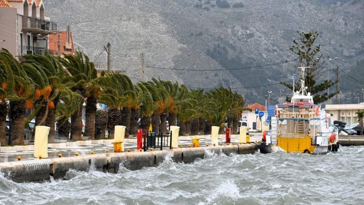 Απαγορευτικό απόπλου στην Κεφαλονιά λόγω κακοκαιρίας
