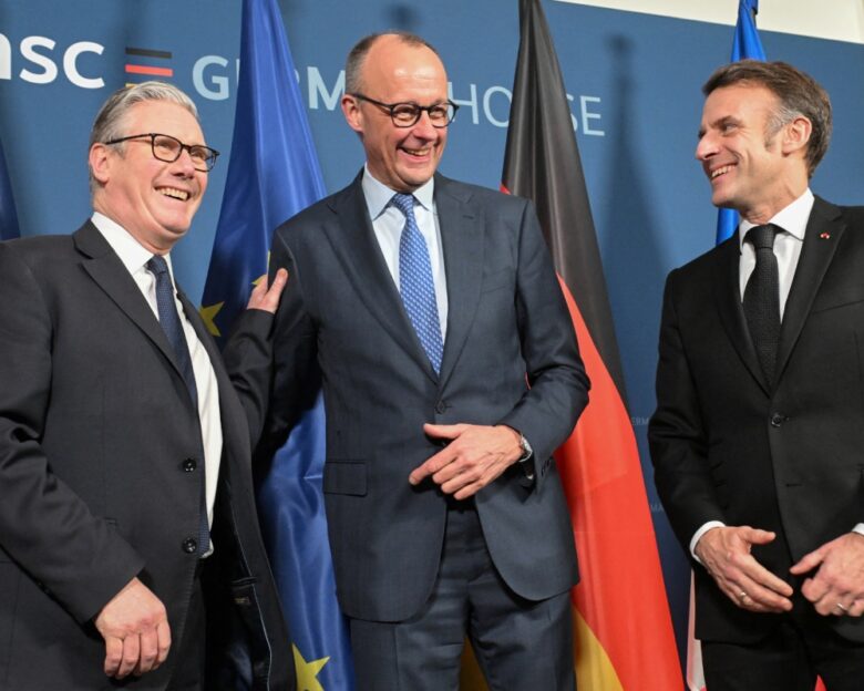 Κιρ Στάρμερ / Φρίντριχ Μερτς / Εμανουέλ Μακρόν