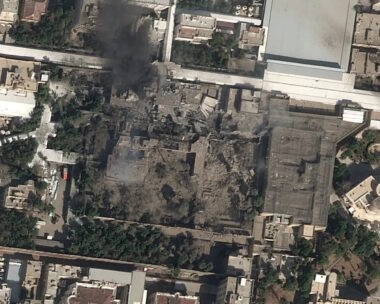 Η πρώτη δορυφορική λήψη του προεδρικού μεγάρου του Αλί Χαμενεΐ στην Τεχεράνη