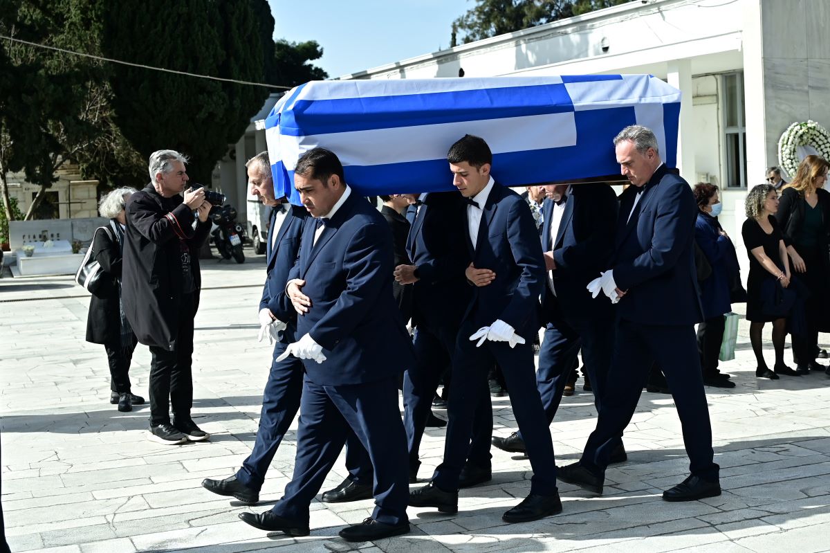 Κηδεία του Αναστάση Παπαληγούρα