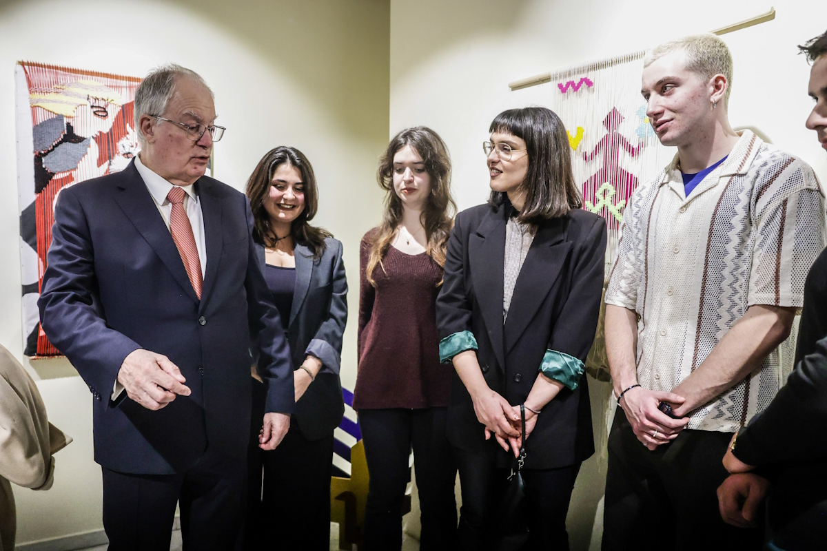 Ο Πρόεδρος της Δημοκρατίας, Κωνσταντίνος Τασούλας εγκαινίασε την έκθεση «Διαχρονικές Υφές» στα Ιωάννινα