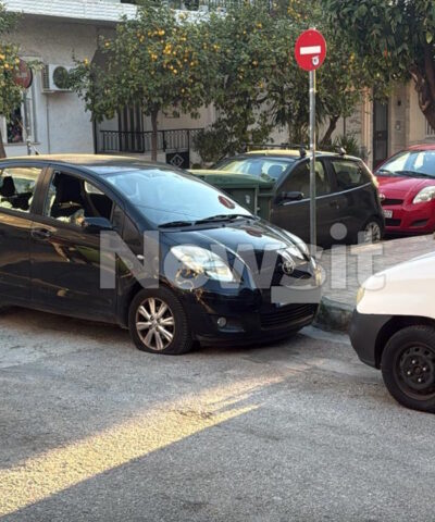 Ζημιές σε αυτοκίνητο από την έκρηξη στον Κορυδαλλό