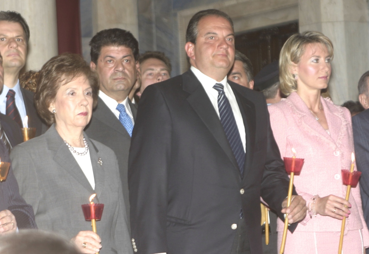 Η Άννα Ψαρούδα - Μπενάκη, ο Κώστας Καραμανλής και η Νατάσα Παζαΐτη