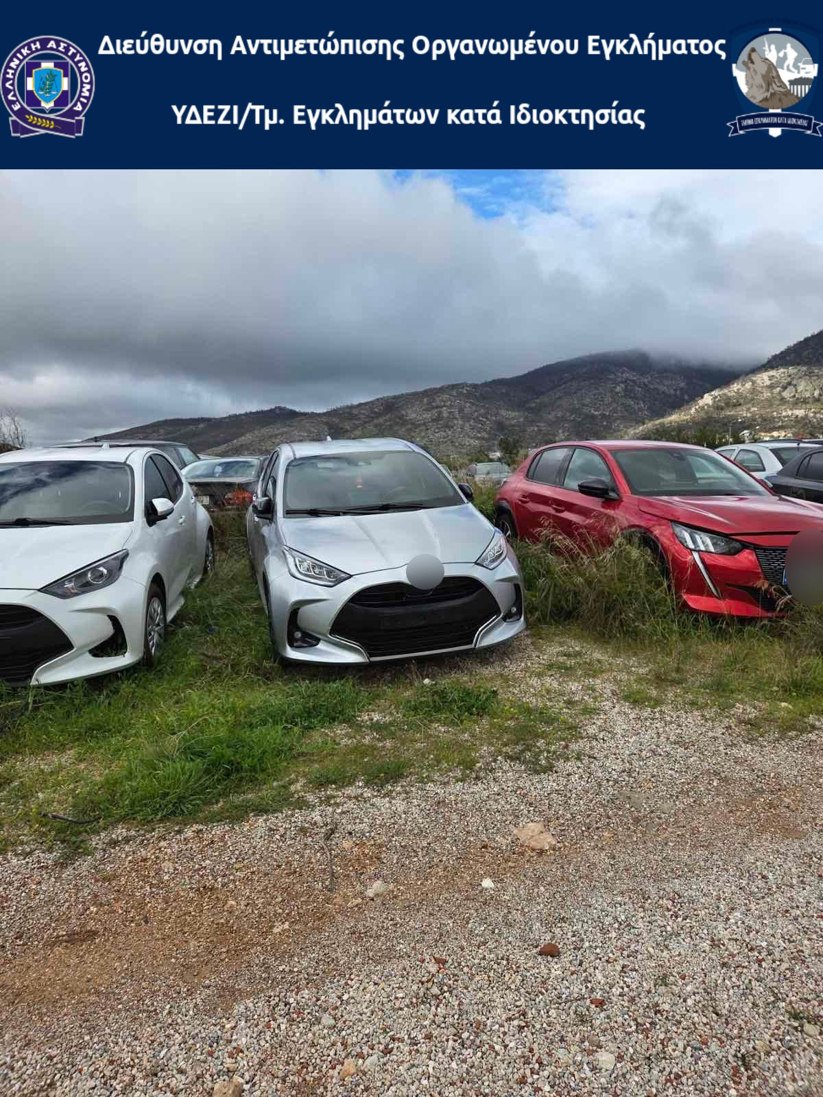 Σπείρα έκλεβε αυτοκίνητα και τα πουλούσε