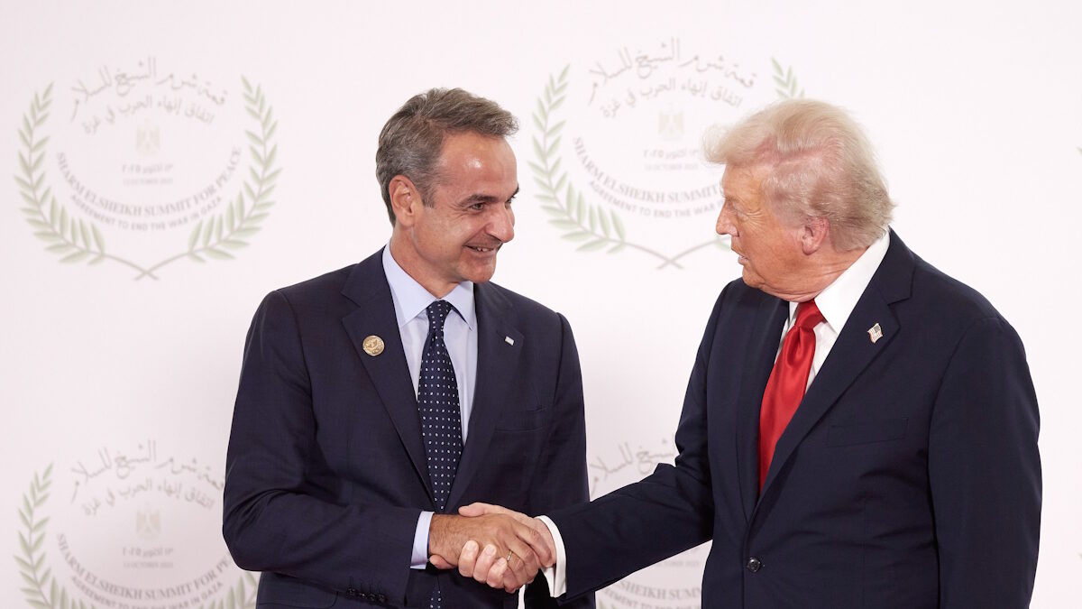 Κυριάκος Μητσοτάκης και Ντόναλντ Τραμπ