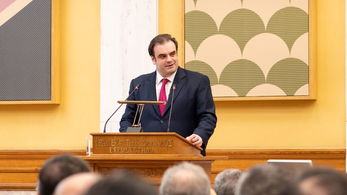 Ο Υπουργός Εθνικής Οικονομίας και Οικονομικών Κυριάκος Πιερρακάκης