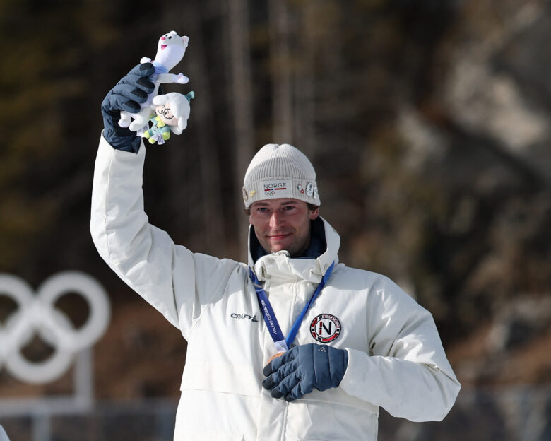 Ο Λέγκρεϊντ με το χάλκινο μετάλλιο