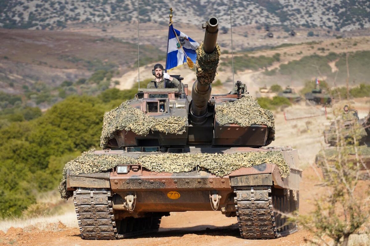 Ελληνικό τεθωρακισμένο άρμα μάχης Leopard 2A4