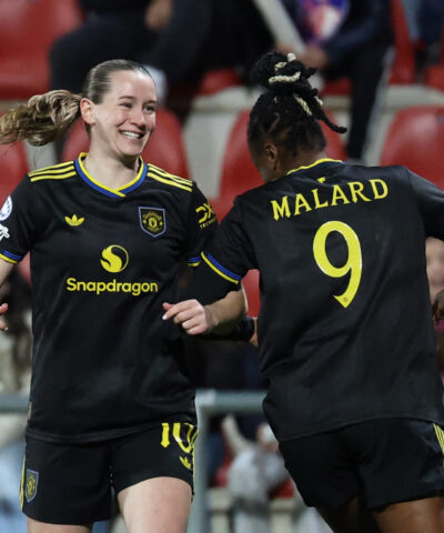 Οι παίκτριες της Μάντσεστερ Γιουνάιτεντ