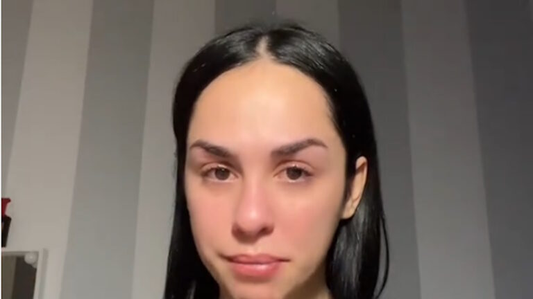 Η Μαρικέλλυ στο βίντεο που δημοσιοποίησε στο Instagram