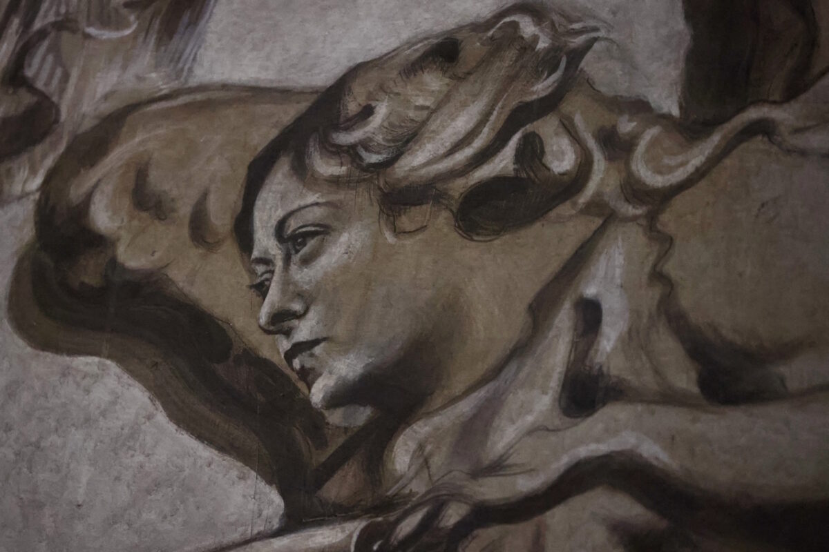 Ο άγγελος της τοιχογραφίας με την εξαιρετική ομοιότητα στην Τζόρτζια Μελόνι