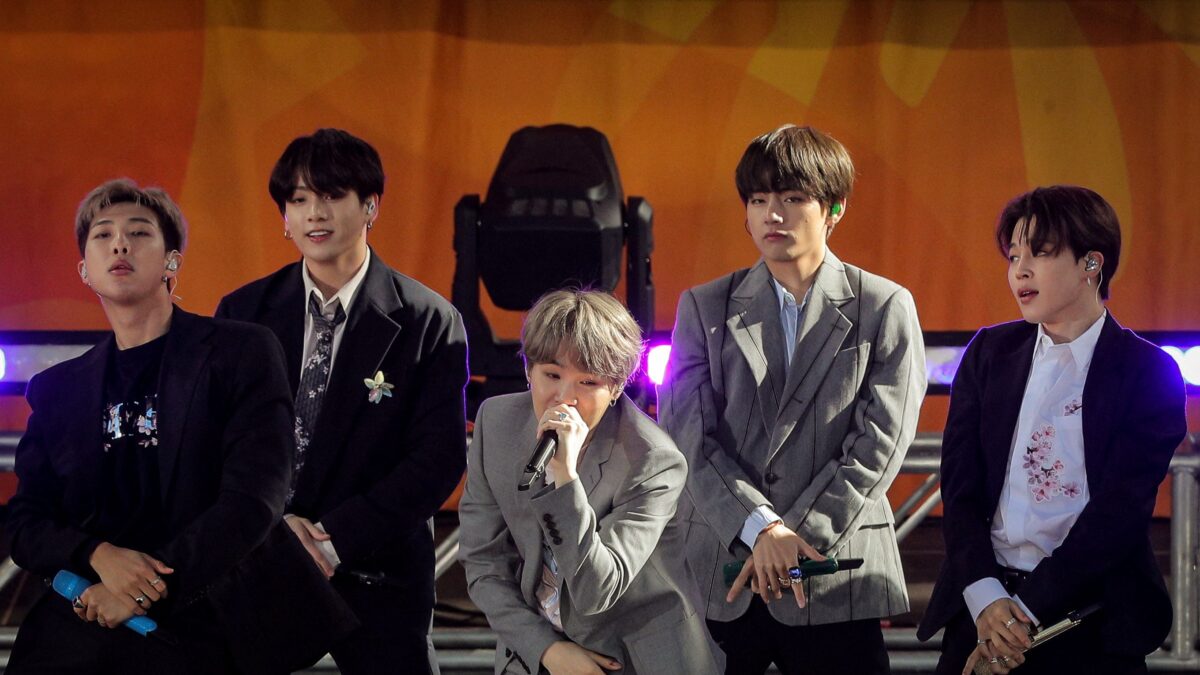 Μέλη της K-Pop band BTS